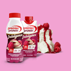 White Chocolate Raspberry Indulgence Protein Shake