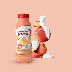 Peaches & Cream Protein Shake