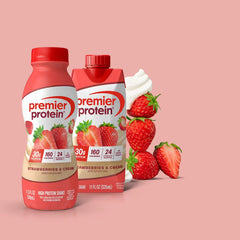 Strawberries & Cream Protein Shake