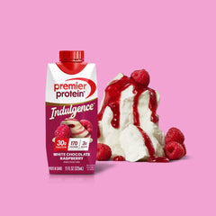 White Chocolate Raspberry Indulgence Protein Shake