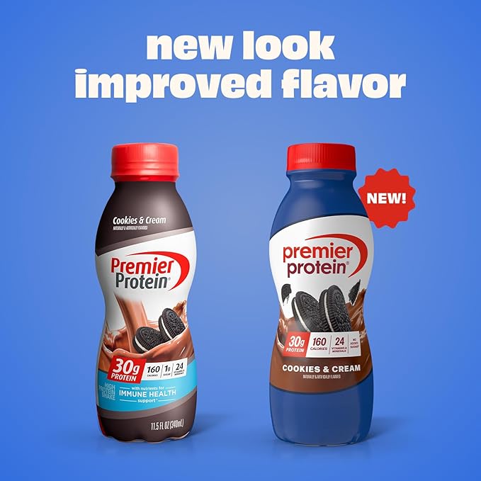 Cookies & Cream Protein Shake 11.5 oz (12 PACK)